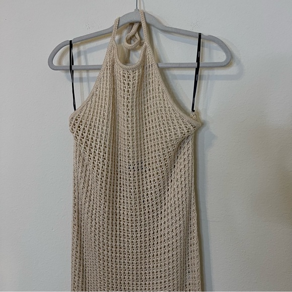 Forever 21 Open-Knit Halter Dress NWT - Picture 11 of 16